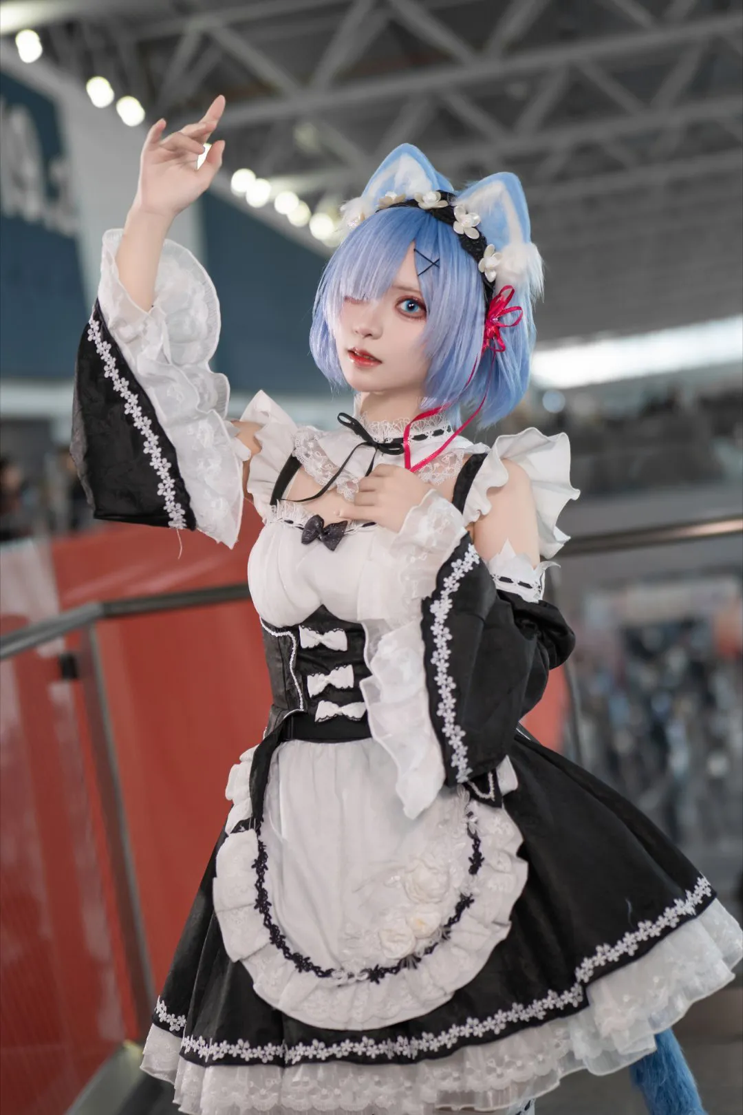 cos_花柒Hana_NO.040-萤火虫动漫嘉年华-猫猫蕾姆0044