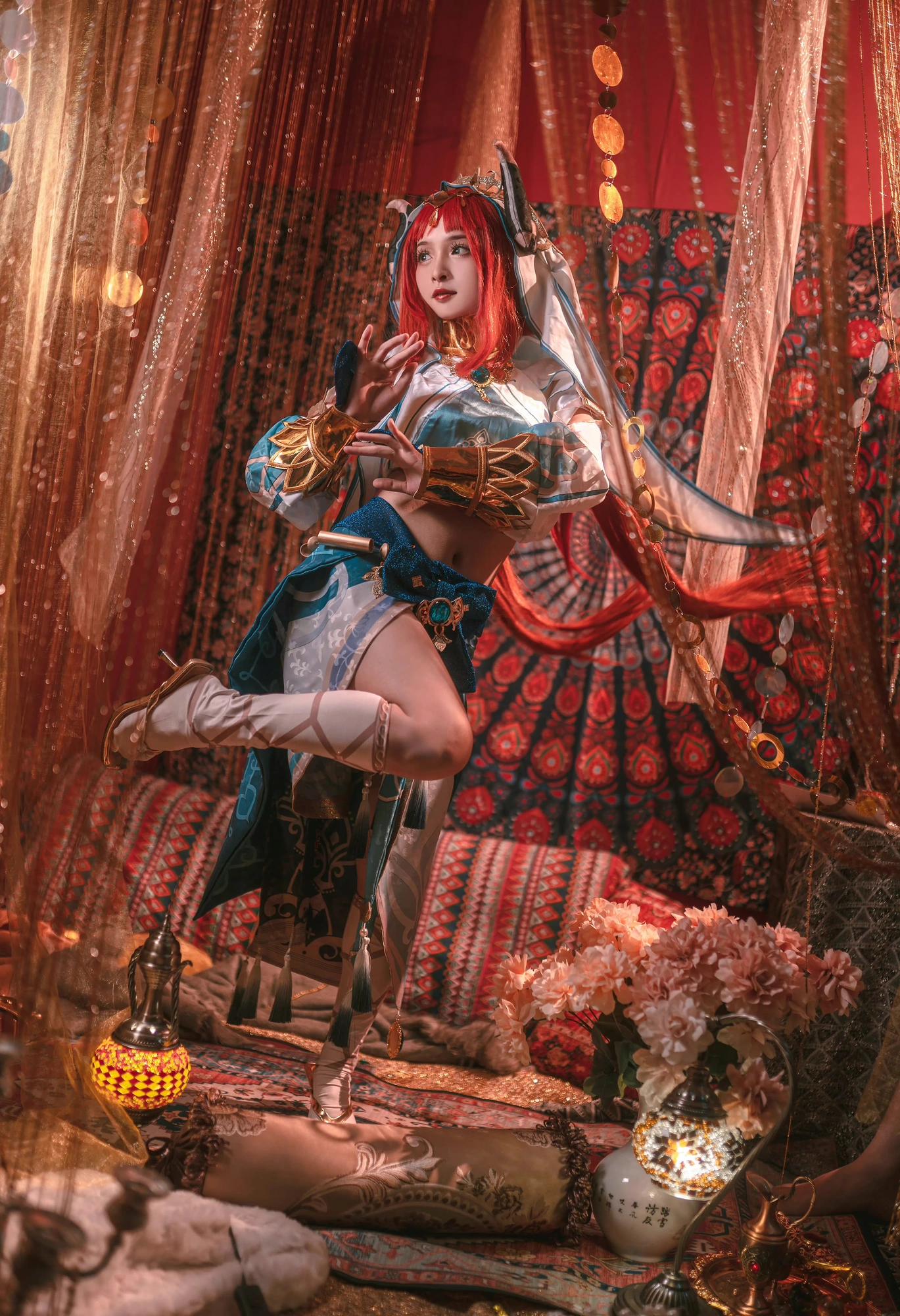 cos_九九八吖_NO.014-原神-妮露-(6)