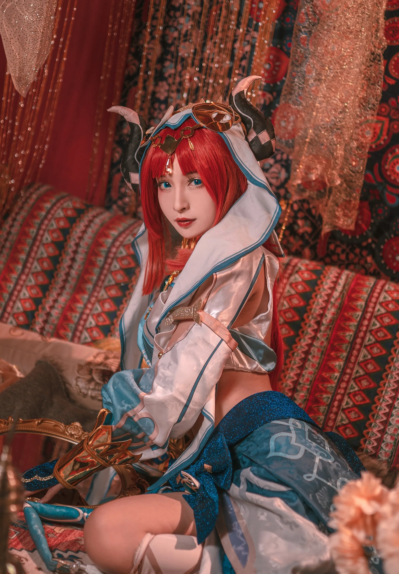 cos_九九八吖_NO.014-原神-妮露-(7)