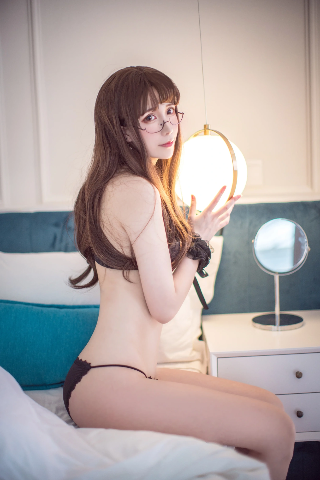 cos_翎柒菜菜_NO.010-蕾丝睡衣-9