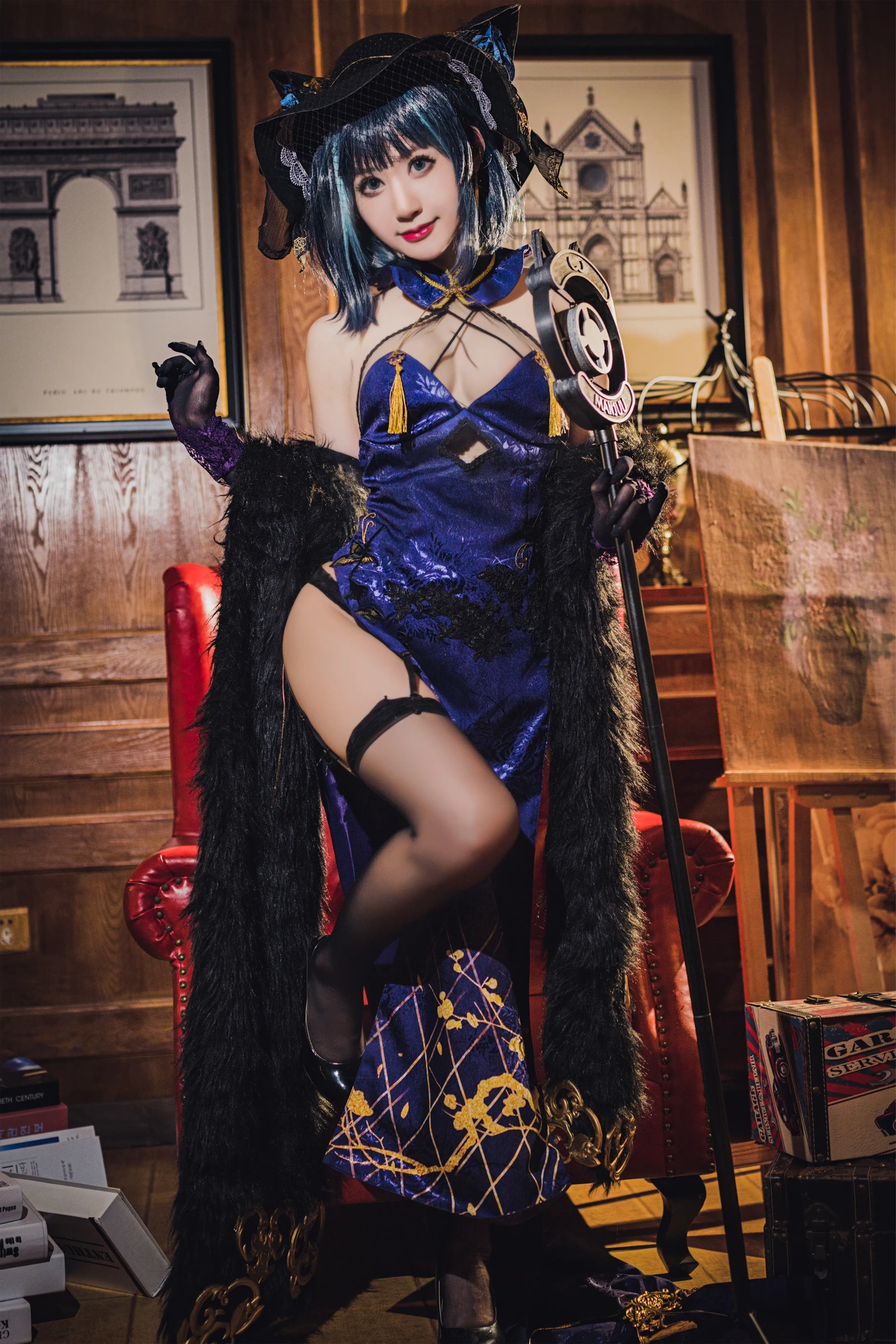 cos_木之本果_NO.010-花容本-柴郡-音乐绚烂7