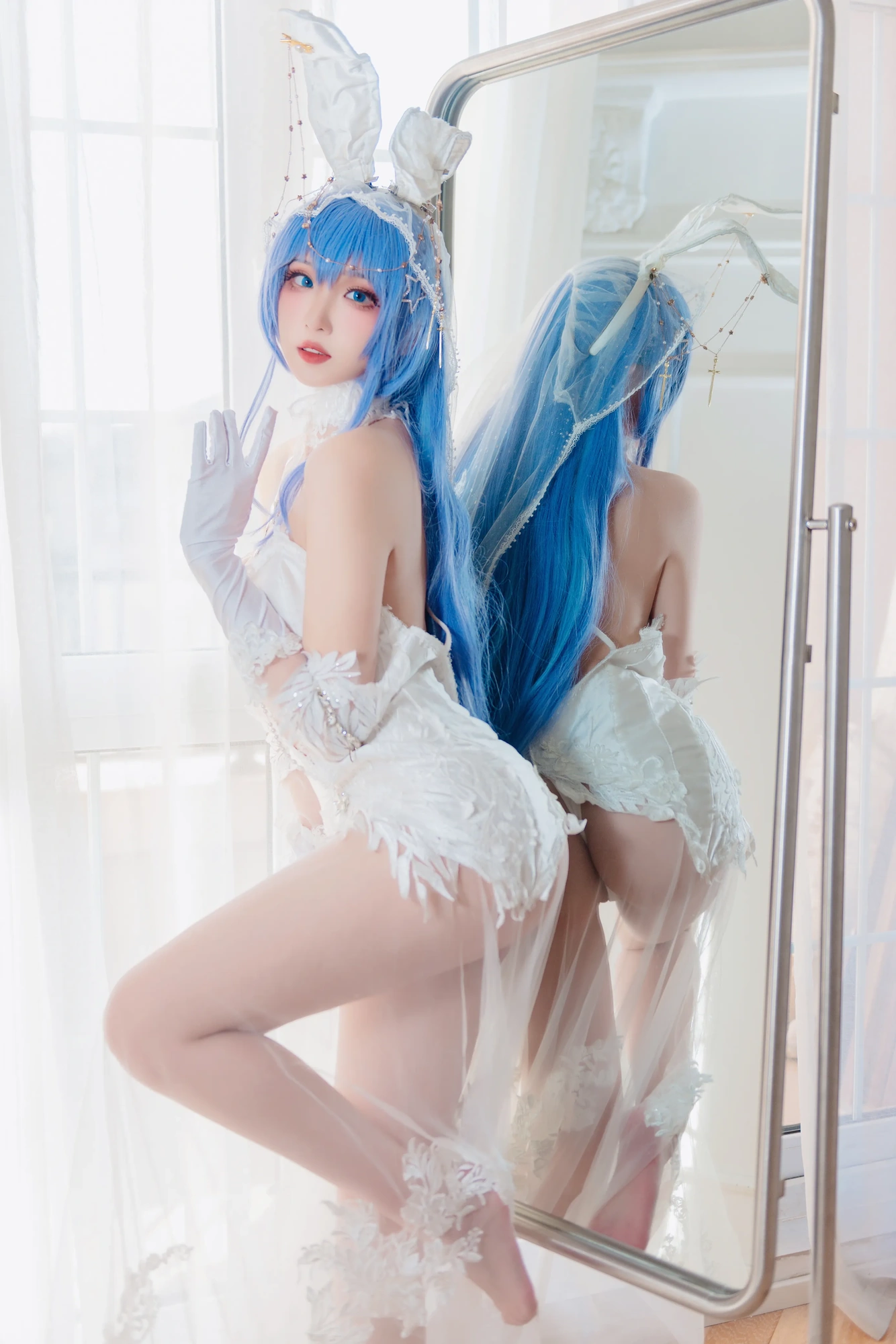 cos_瓦斯塔亚小龙虾_NO.016-碧蓝航线新泽西-花园白雪之仪-(1)