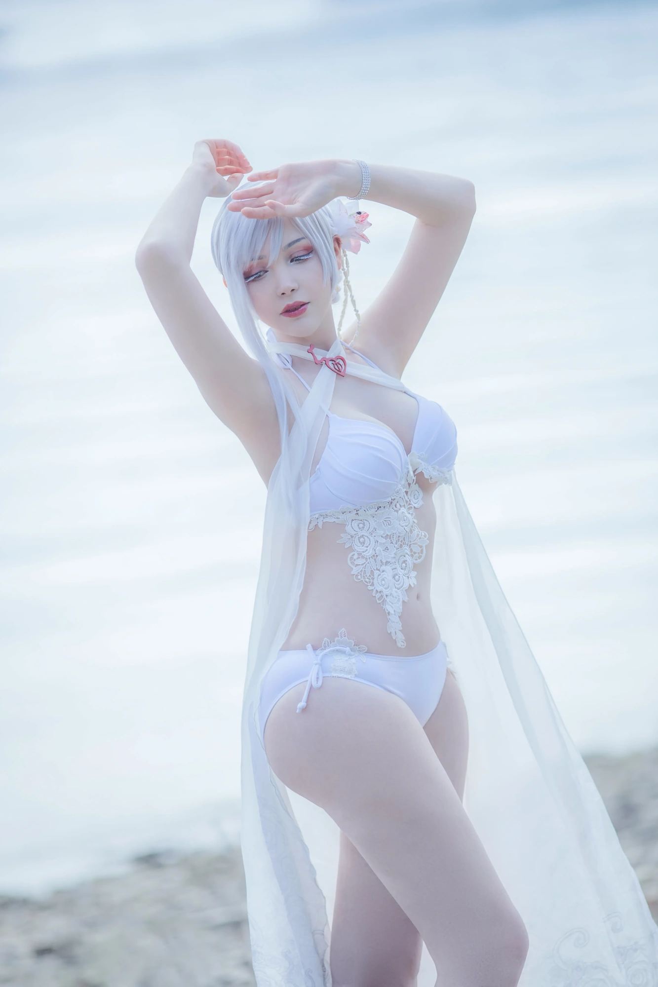 cos_Sayathefox_NO.024-Saya-The-Fox(6套)-Saya-The-Fox_Snow-White-Mizugi_04