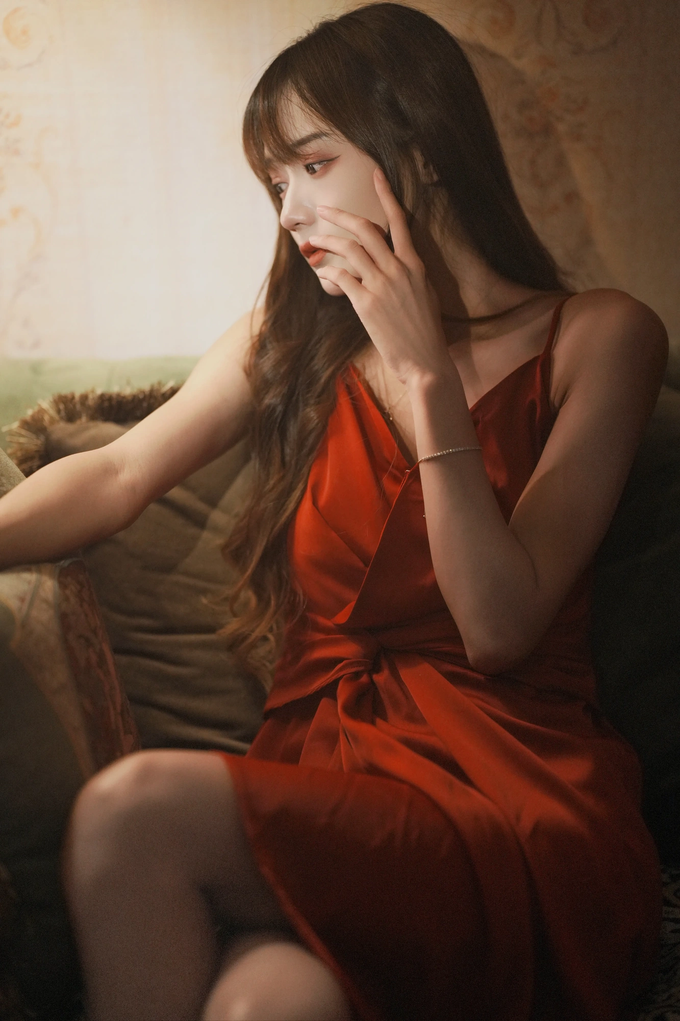 cos_兔子Zzz不吃胡萝卜_NO.155-黑夜里的红玫瑰-(34)