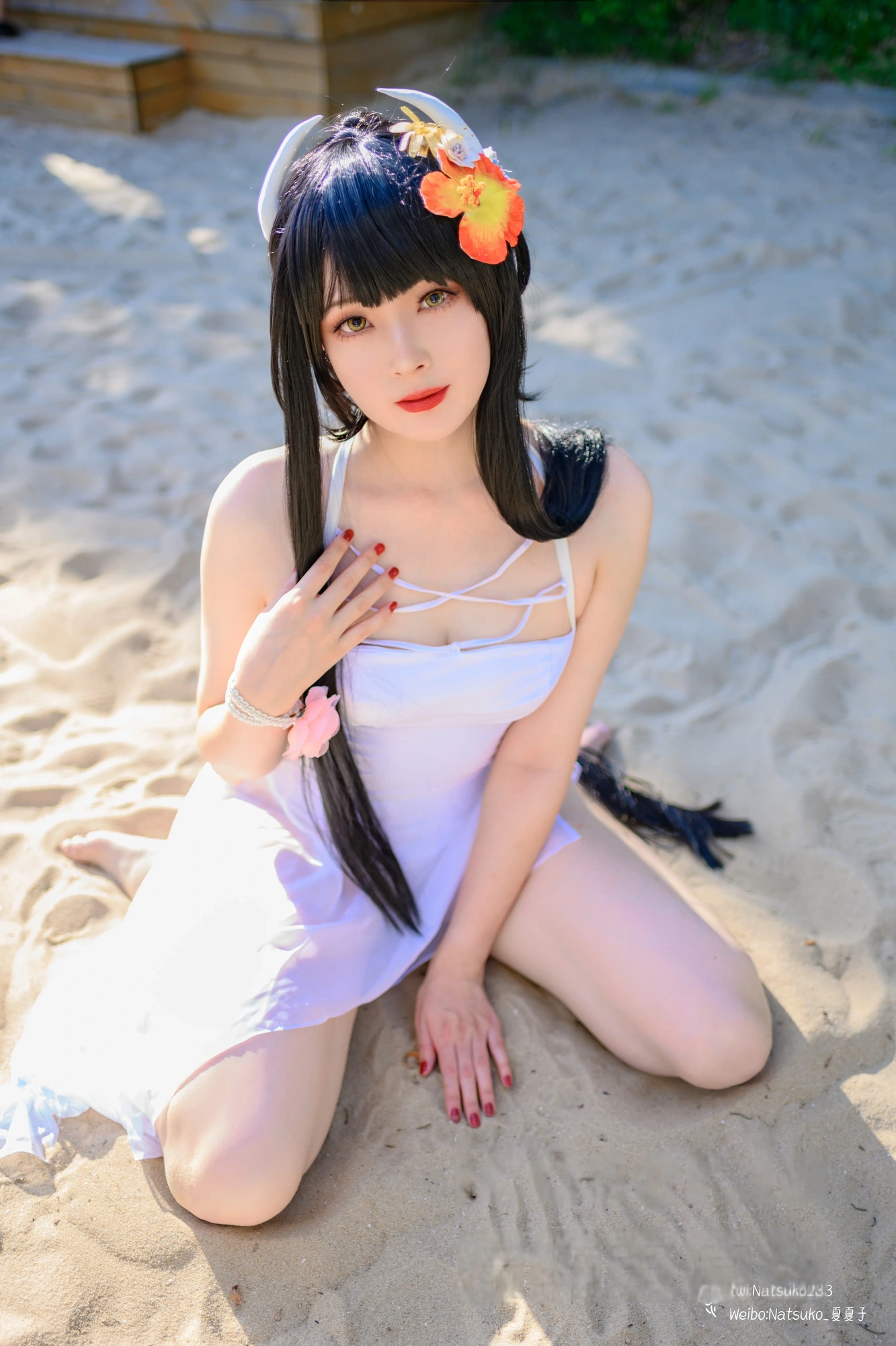 cos_Natsuko夏夏子_NO.049-碧蓝航线-比叡泳装021