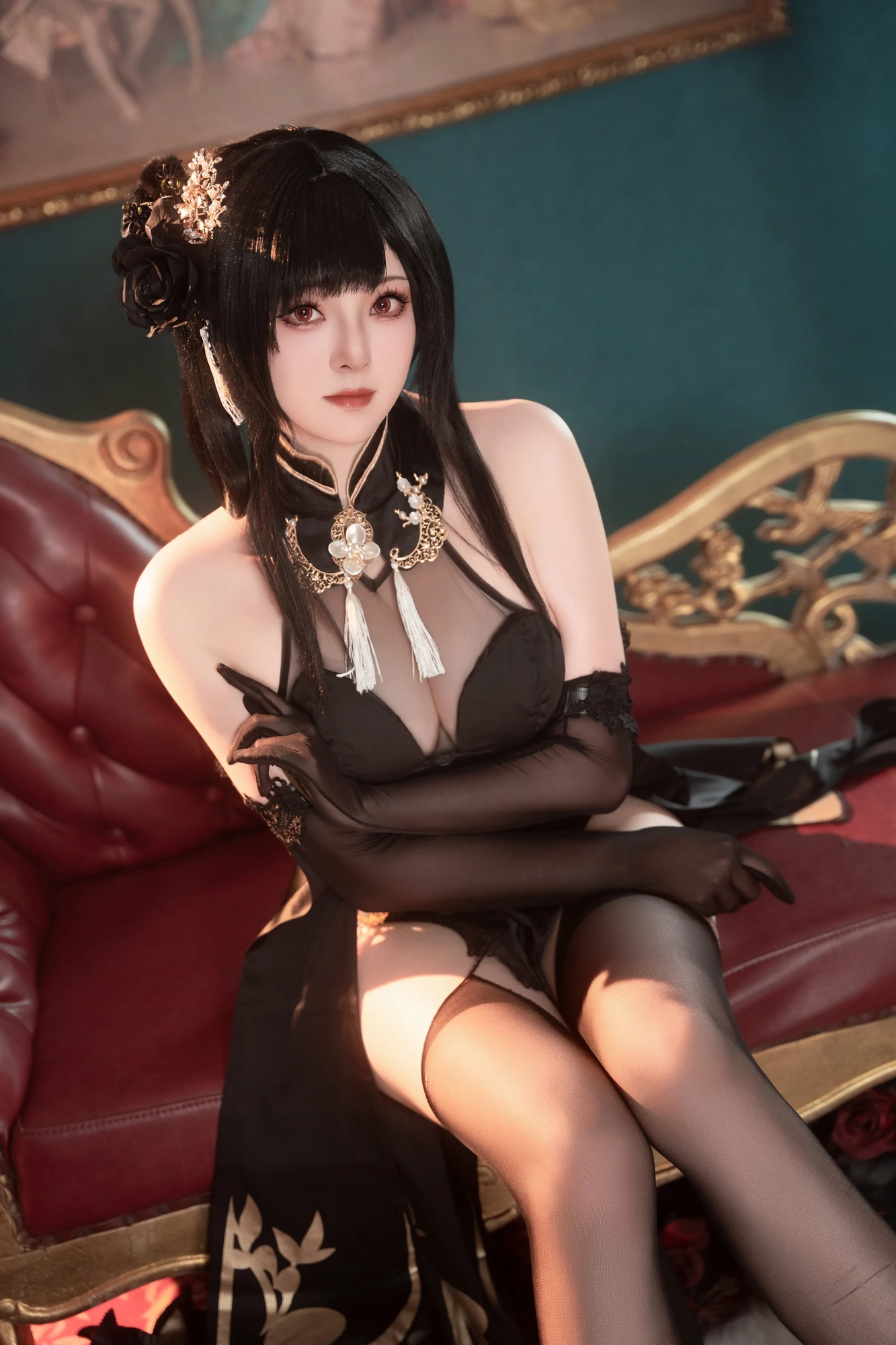 cos_Natsuko夏夏子_NO.084-碧蓝航线-镇海旗袍048