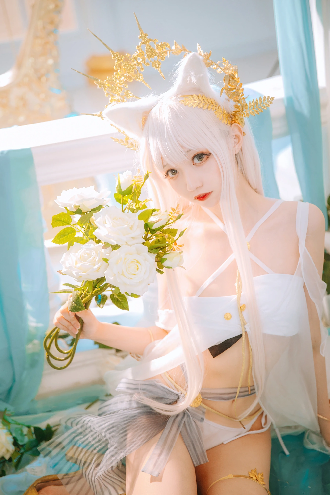 cos_小野寺地瓜_NO.013-白金泳装-(5)