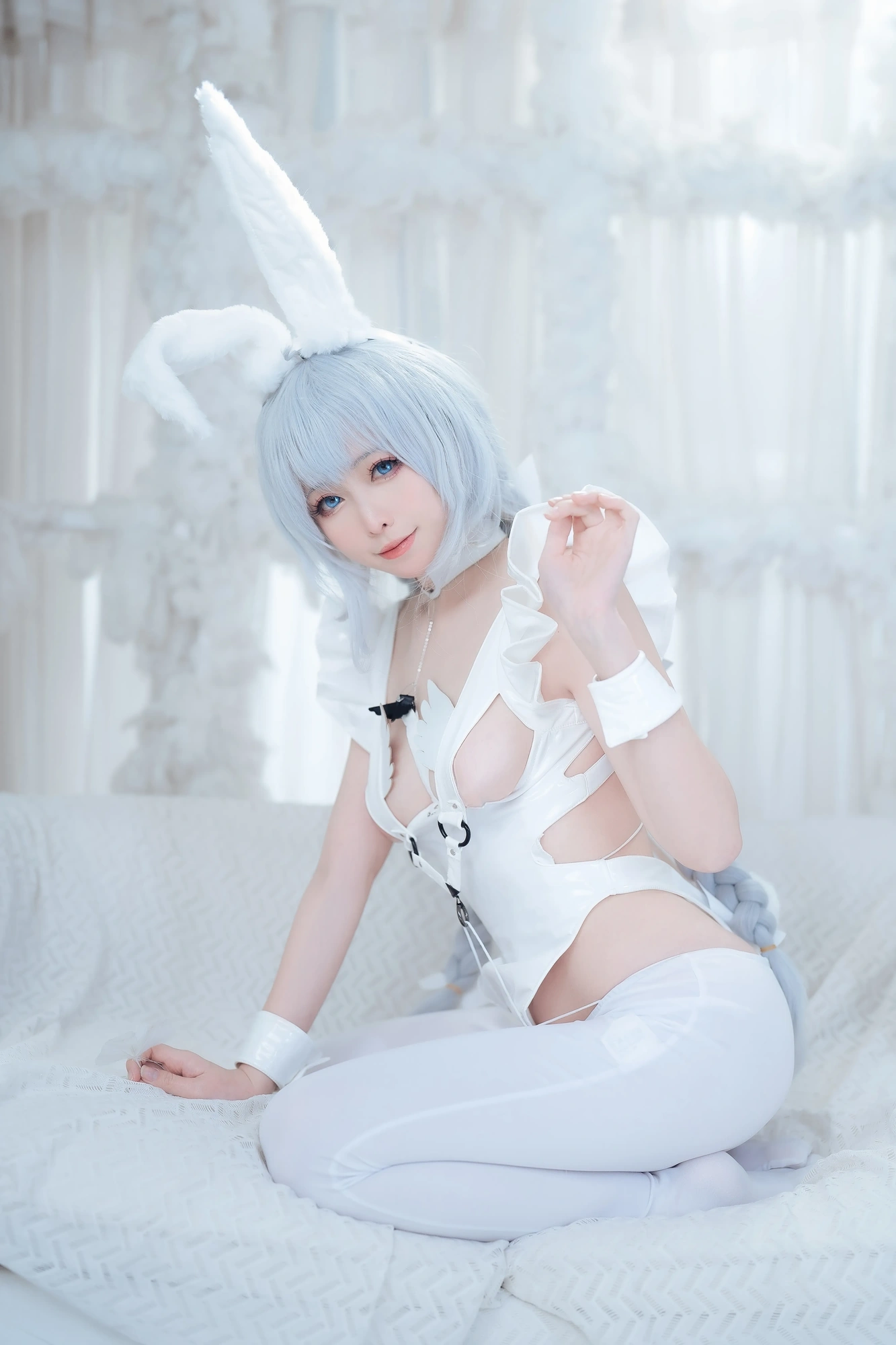 cos_樱岛嗷_NO.016-碧蓝航线-恶毒懒懒的白兔-008