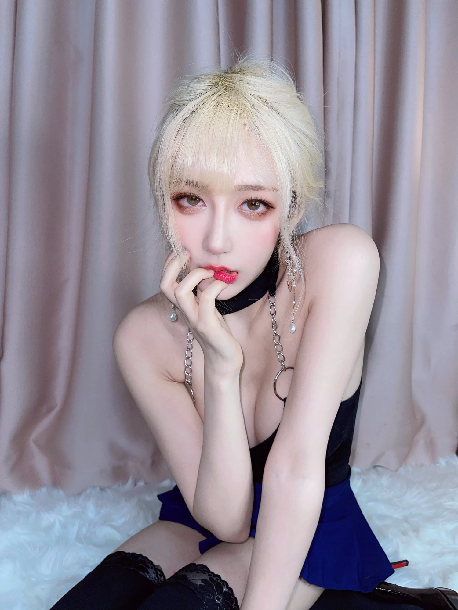 cos_啾小妍Deer_NO.003-金发芭比-34