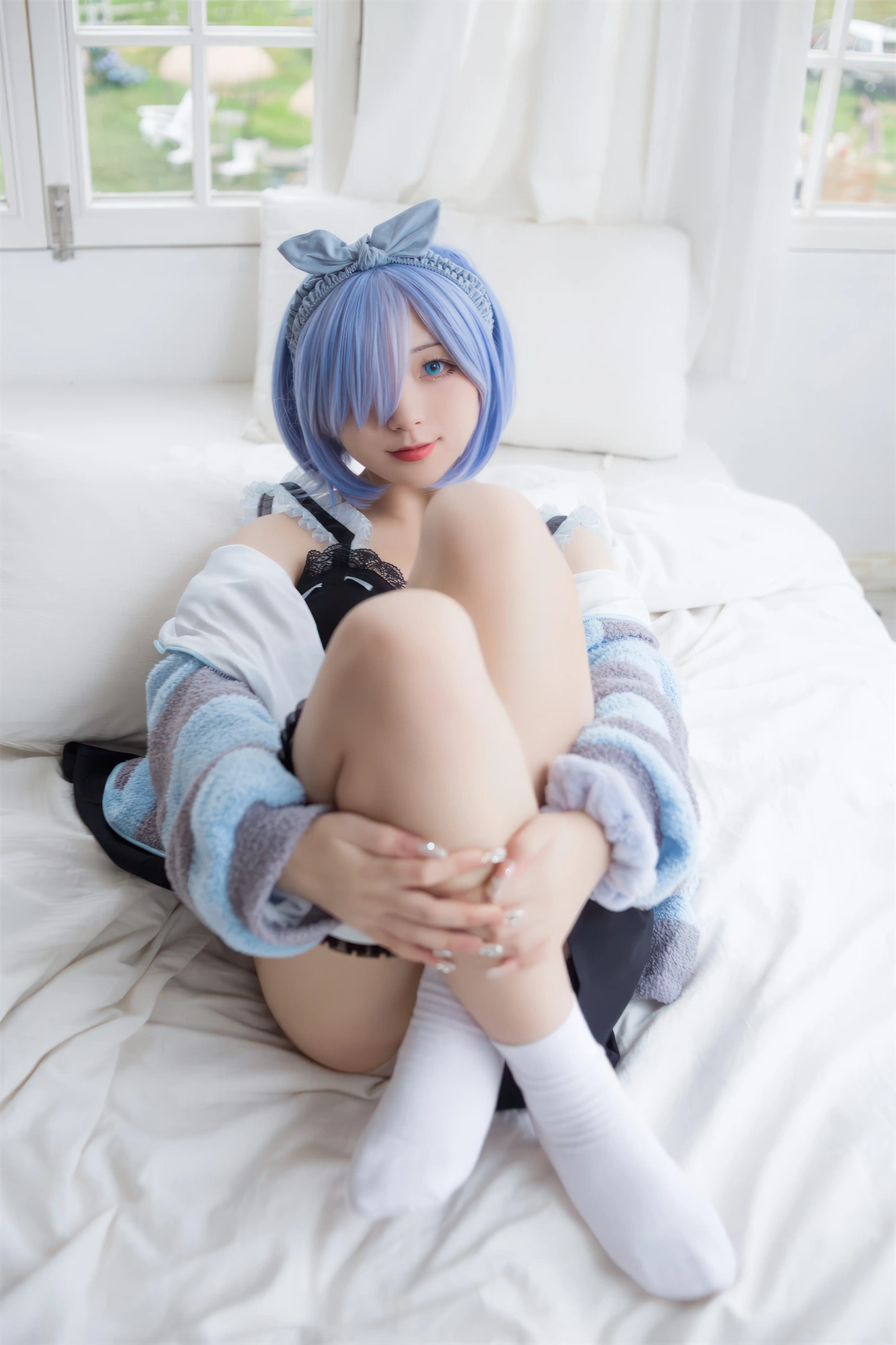cos_花铃_NO.058-蕾姆居家服-(13)