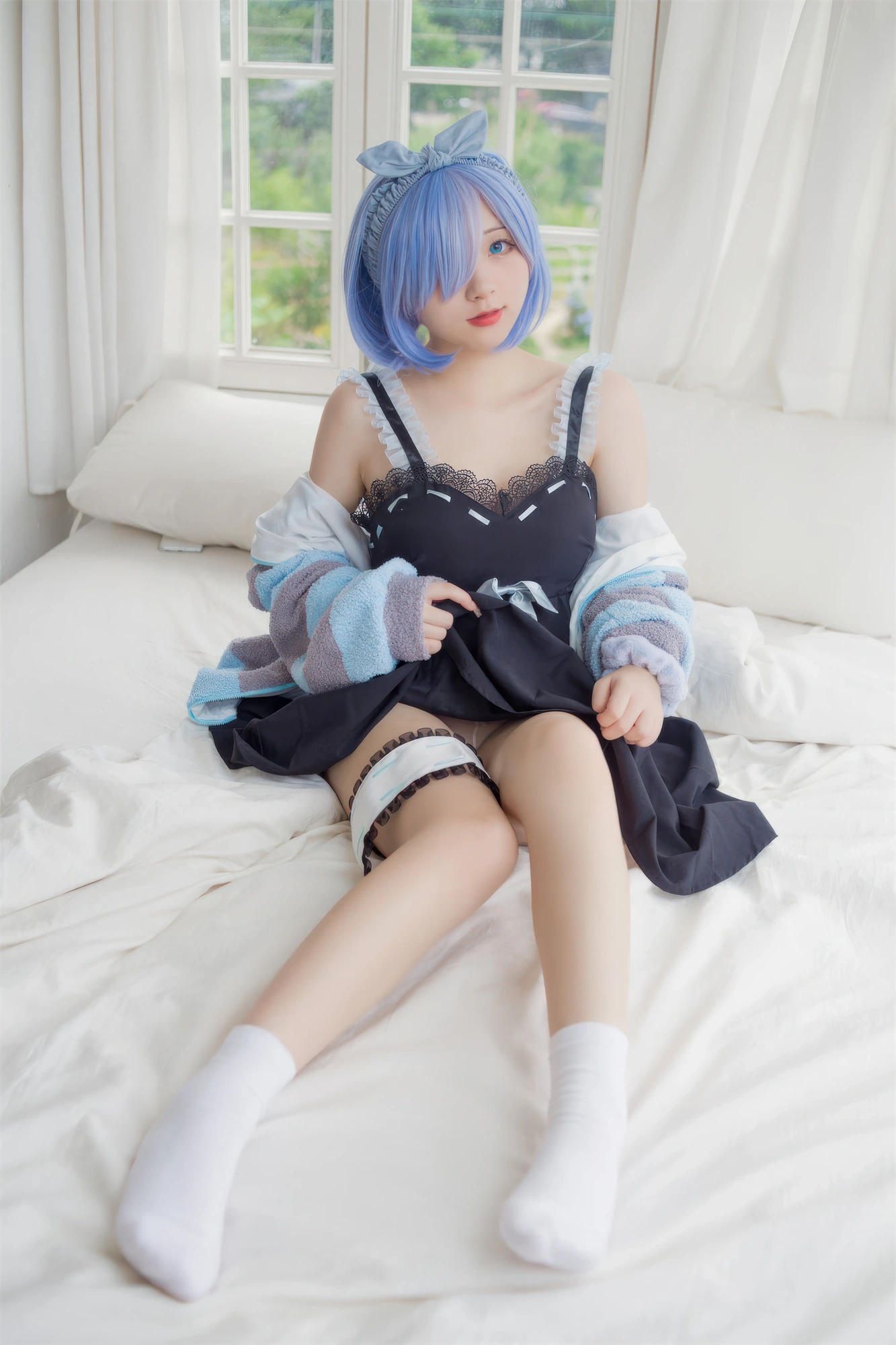 cos_花铃_NO.058-蕾姆居家服-(16)