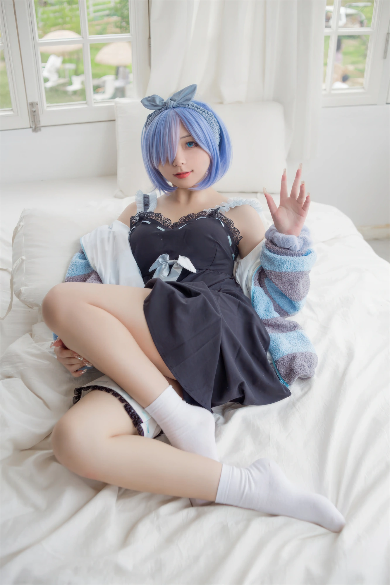cos_花铃_NO.058-蕾姆居家服-(3)