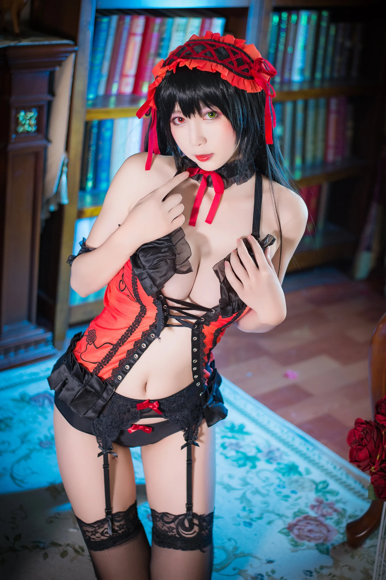 cos_雯粥粥i_NO.003-狂三内衣-7