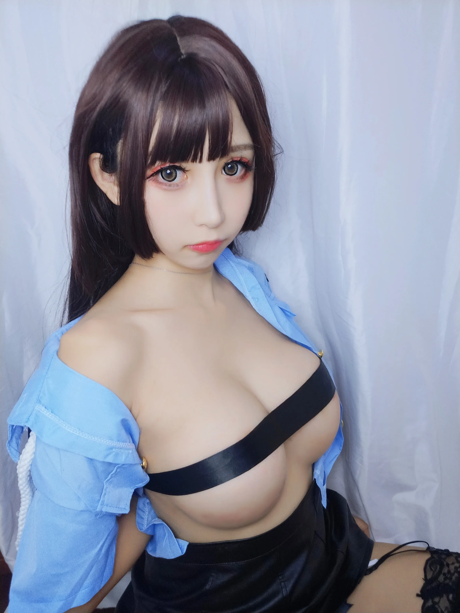 cos_雯粥粥i_NO.019-蓝色制服-14