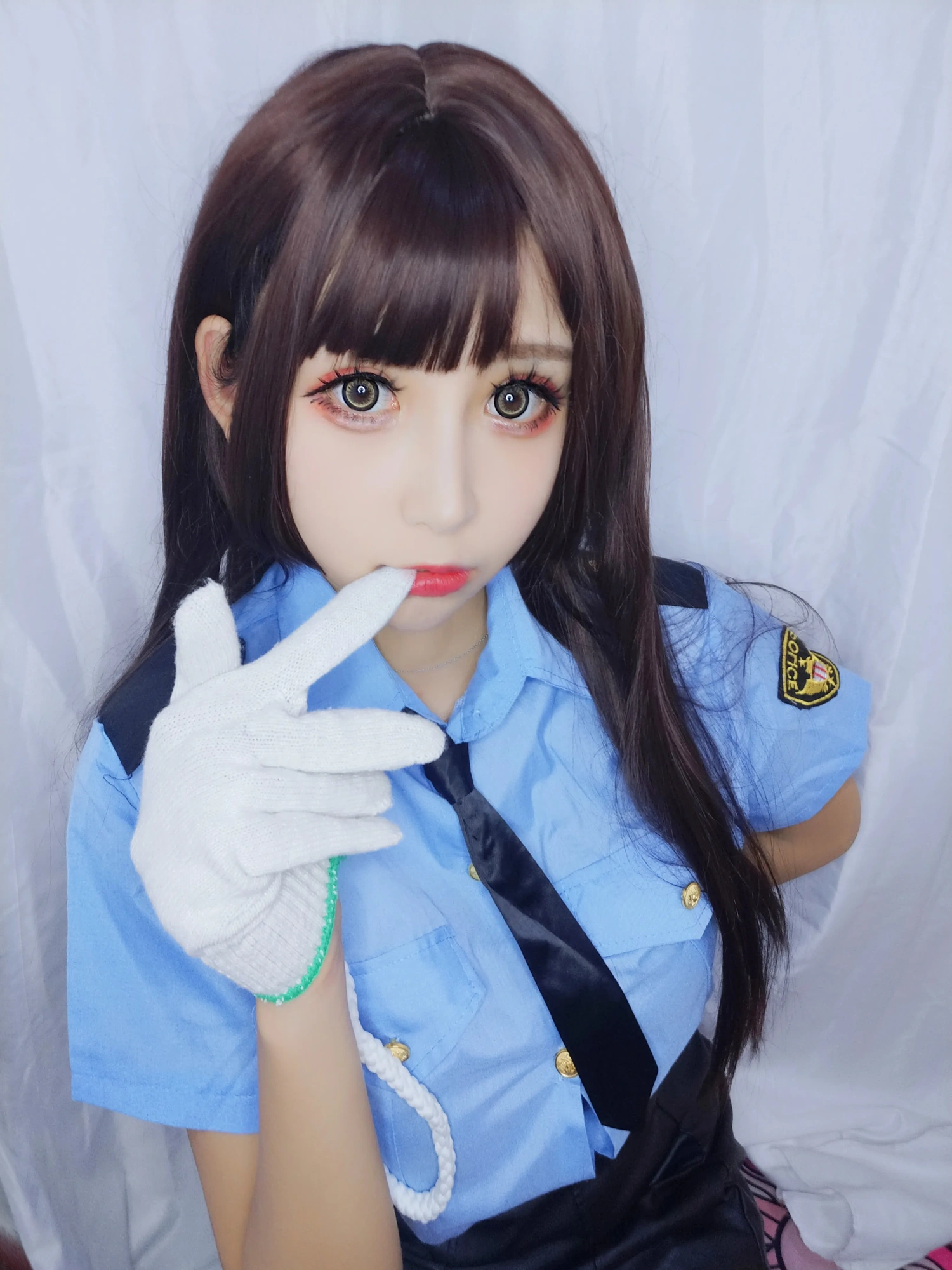 cos_雯粥粥i_NO.019-蓝色制服-4