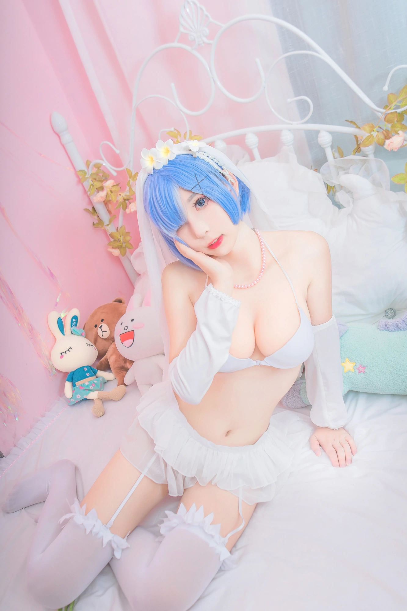 cos_雯粥粥i_NO.021-蕾姆婚纱-3