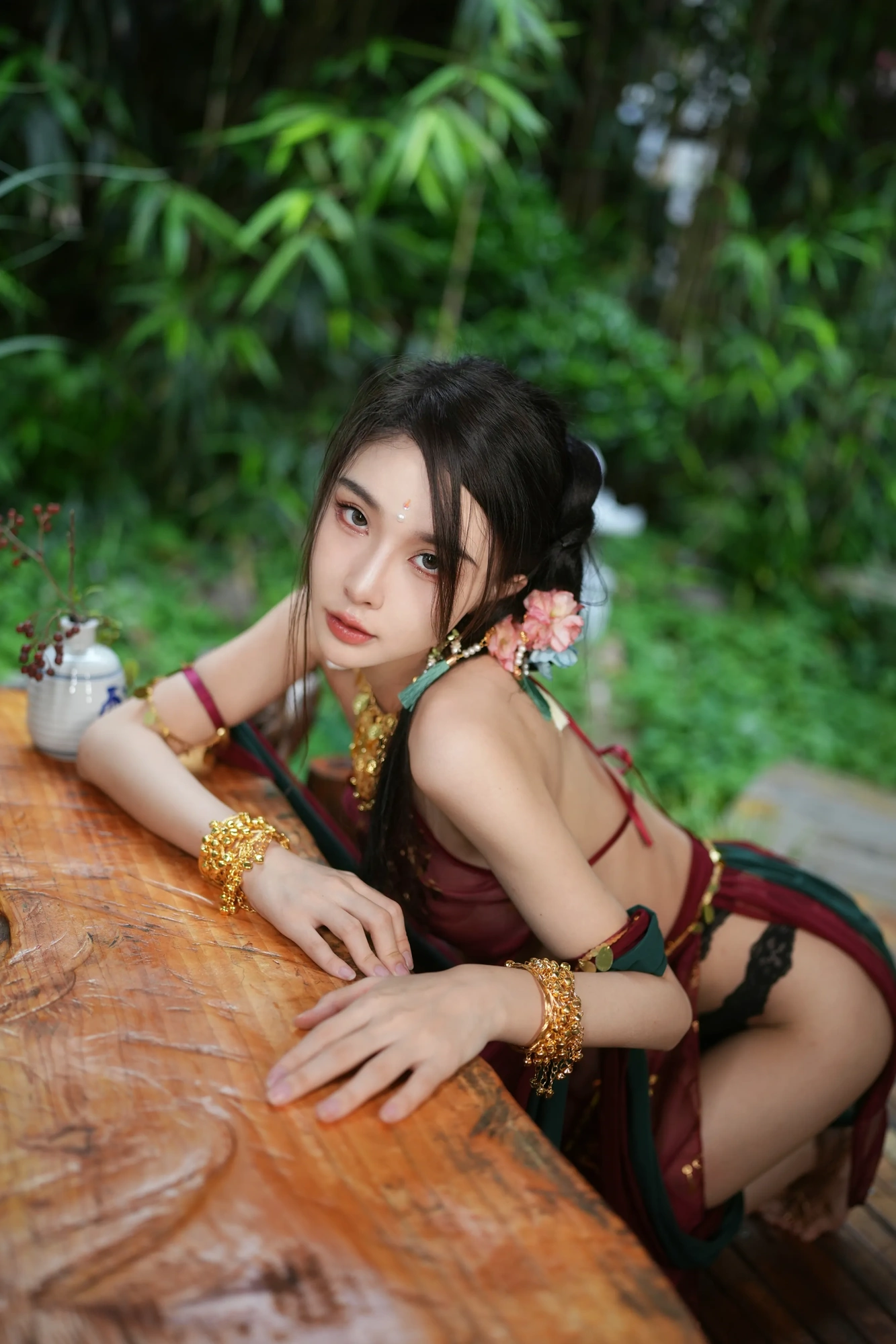 cos_余多多Dudu_NO.002-妲己的古风诱惑力-0014