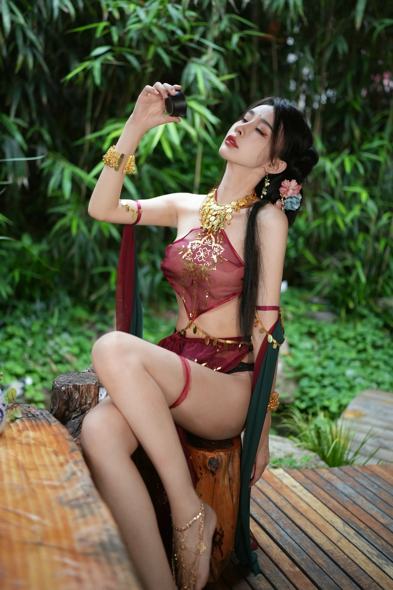 cos_余多多Dudu_NO.002-妲己的古风诱惑力-0016