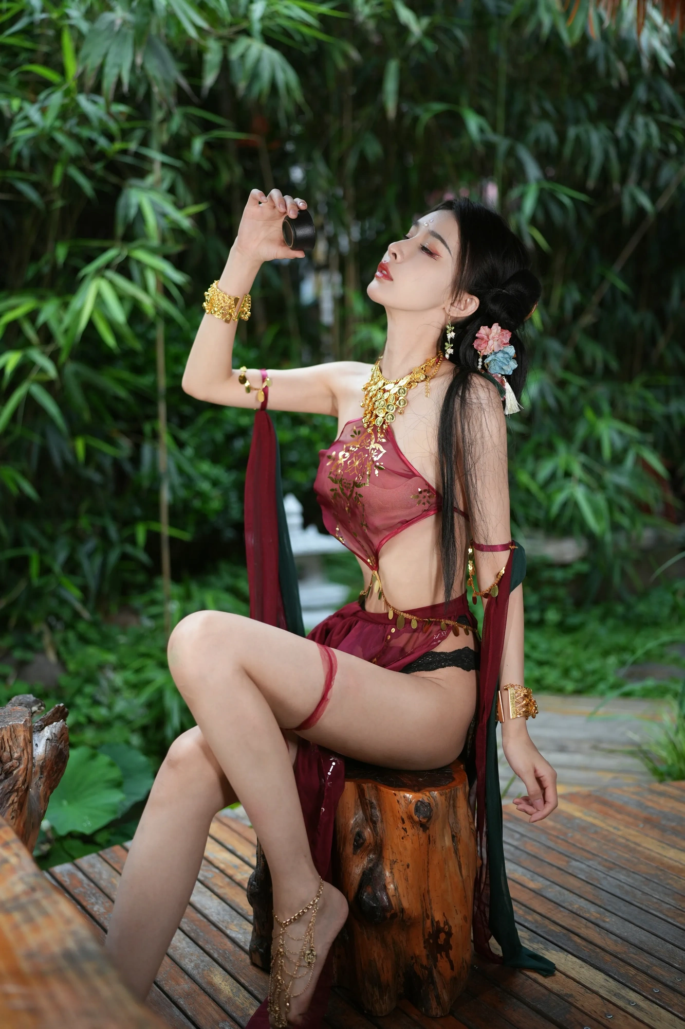 cos_余多多Dudu_NO.002-妲己的古风诱惑力-0018