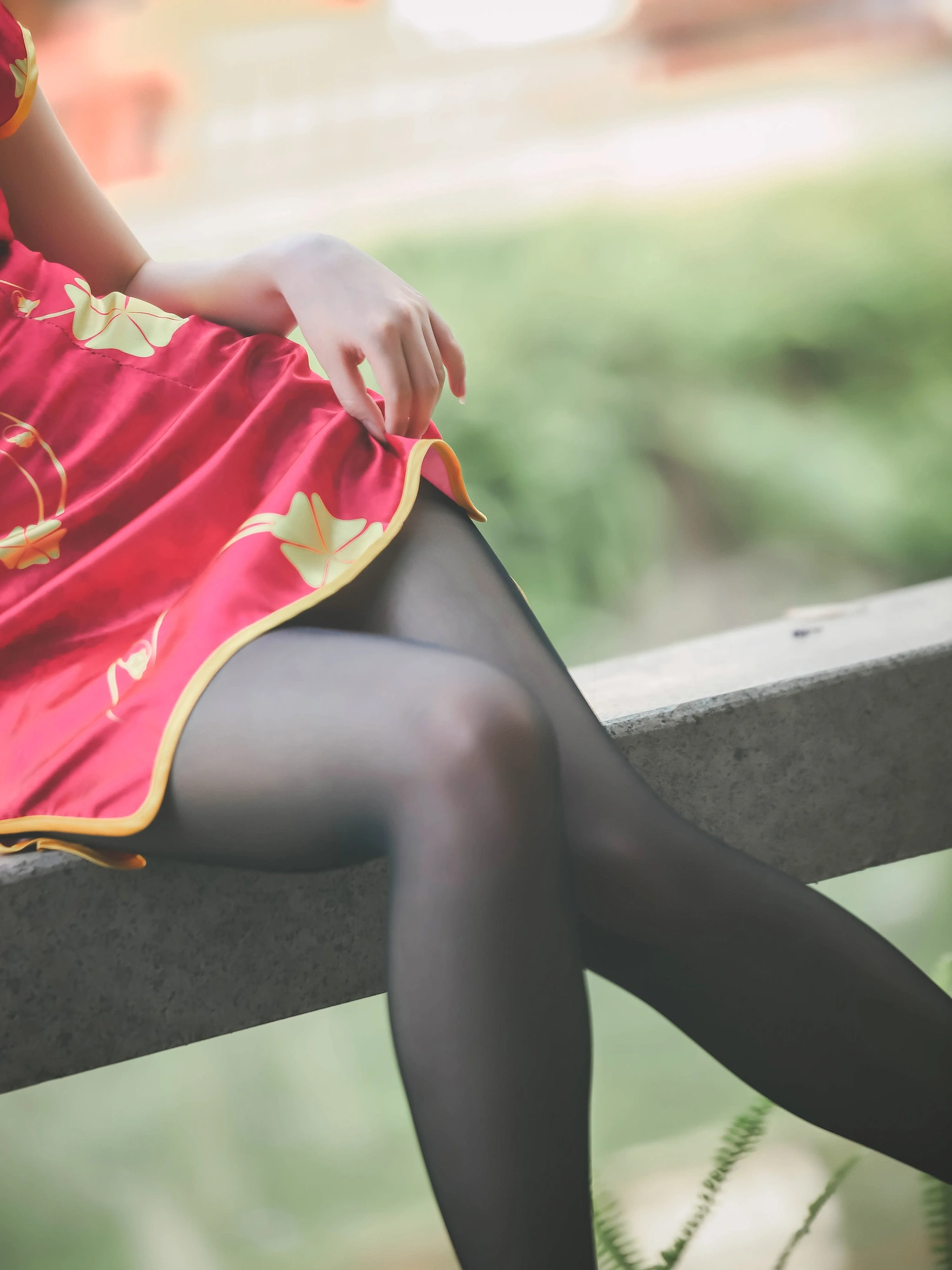 cos_巧克力小圆面包_NO.003-五更琉璃-新春旗袍-0020