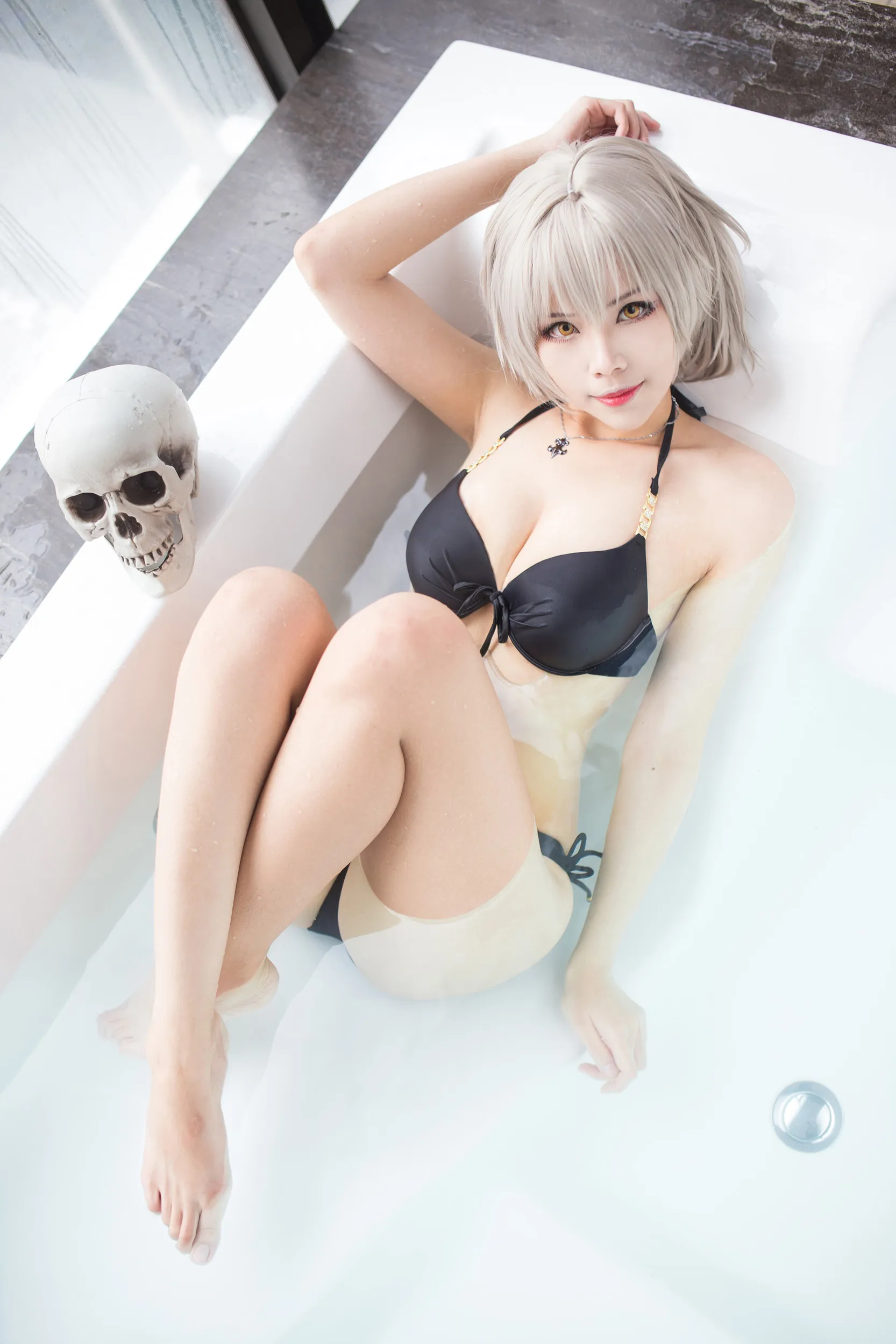 cos_Arty亚缇_NO.075-黑贞&黑呆毛泳装（KaYa&亚缇）-[32P-2V-153.1M]_(14)