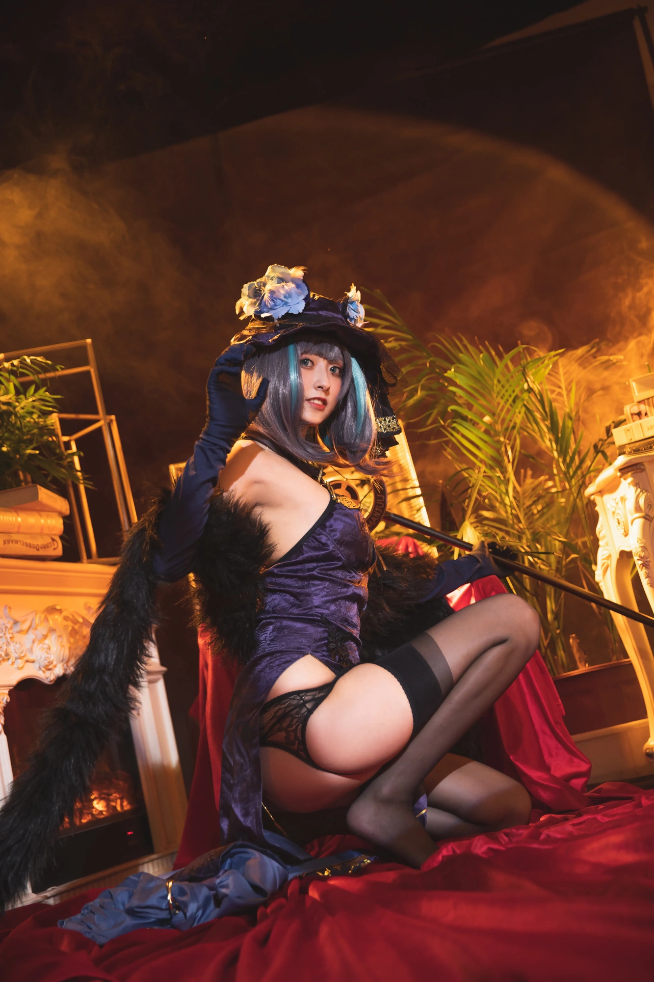 cos_冬马路纱_NO.009-柴郡旗袍-0028