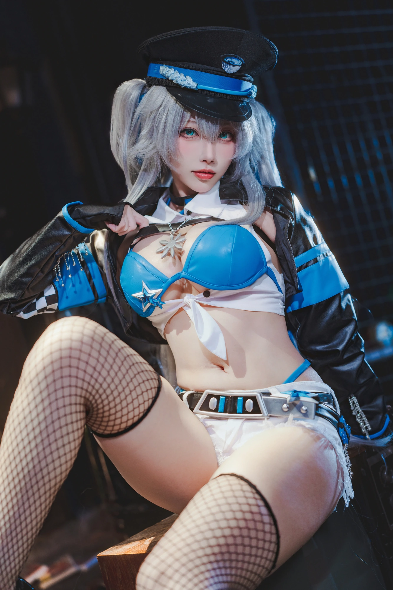 cos_宮本桜_NO.027-交错战线-刃齿女警-11