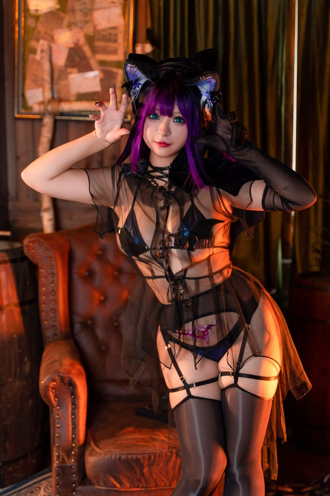 cos_小和甜酒_NO.011--魔女猫咪-(&橙风千雅)029