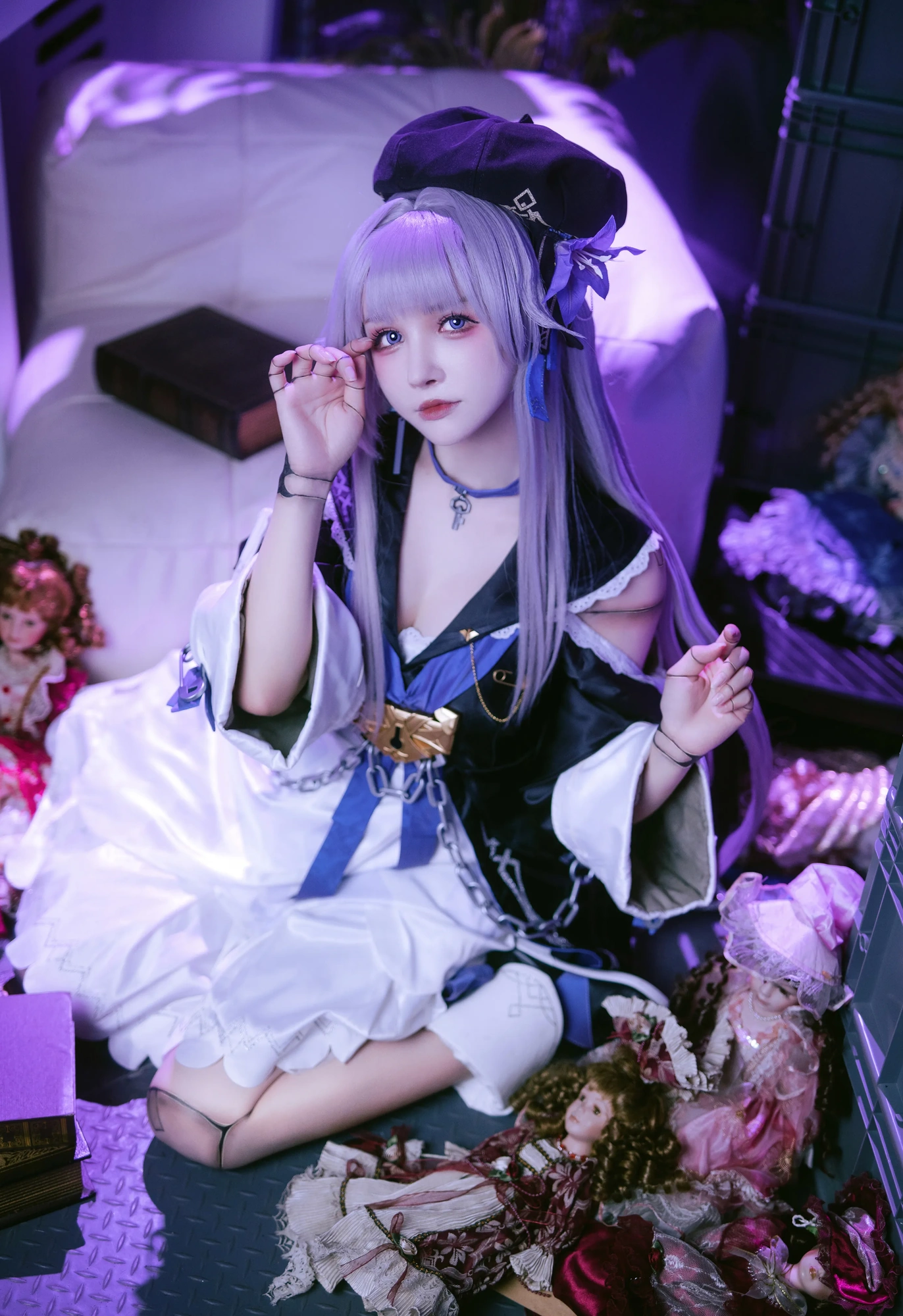 cos_一千只猫薄禾_NO.008-小黑塔-016